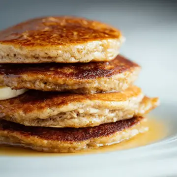 Fluffy Oatmeal Pancakes Without Banana