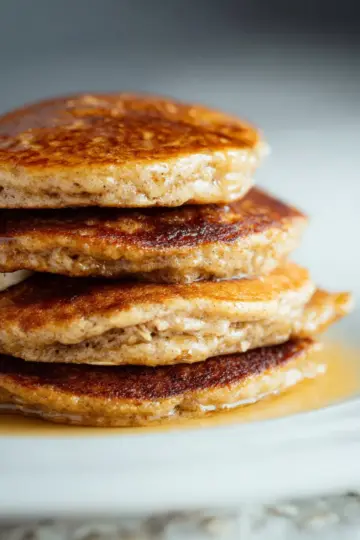 Fluffy Oatmeal Pancakes Without Banana