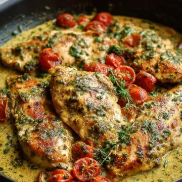 Creamy Pesto Chicken