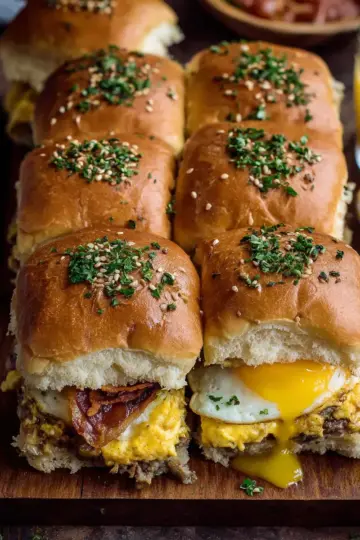 Cowboy Breakfast Sliders