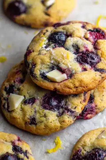 Lemon Blueberry Cookies