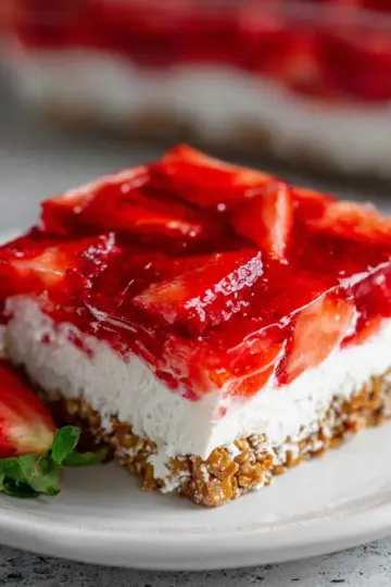 Strawberry Pretzel Salad