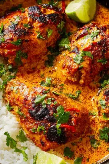 Spicy Brazilian Coconut Chicken