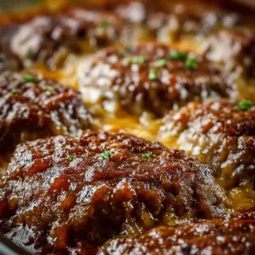 Amish Hamburger Steak Bake