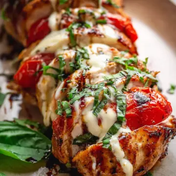 Caprese Stuffed Chicken
