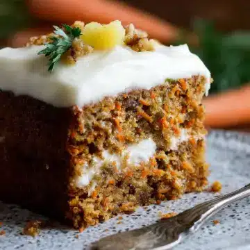 Pineapple Carrot Cake with Cream Cheese Frosting