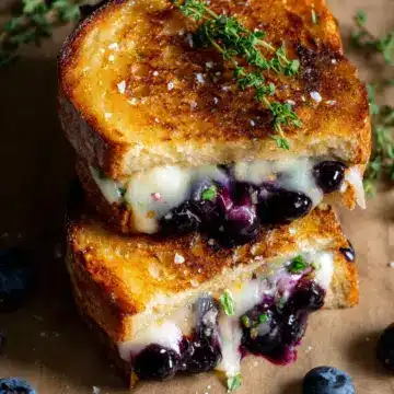 Blueberry White Cheddar Grilled Cheese