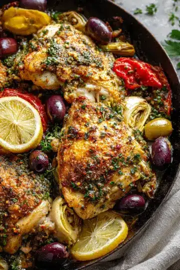Greek Artichoke Chicken Recipe