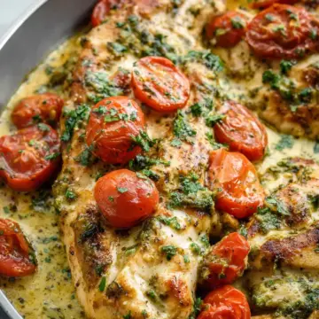 Creamy Pesto Chicken