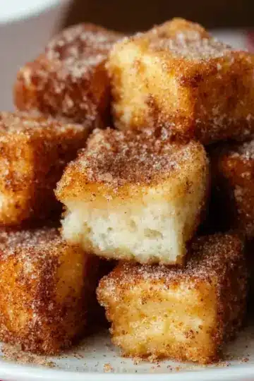 Angel Food Cake Churro Bites Recipe