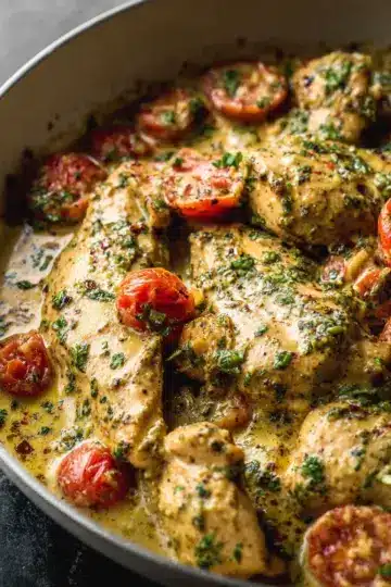 Creamy Pesto Chicken